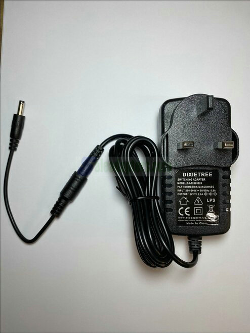 12V MAINS DYMO LM-280 LABEL PRINTER AC ADAPTOR POWER SUPPLY CHARGER PLUG 12V MAINS DYMO LM-280 LABEL PRINTER AC ADAPTOR POWER SUPPLY CHARGER PLUG