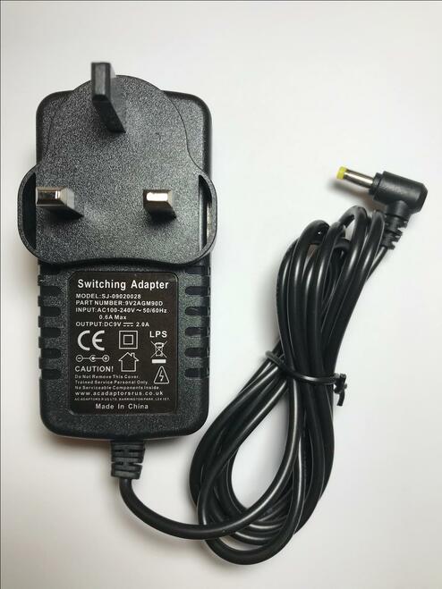 Alba DVDP720 DVDP 720 Portable DVD Player 9V Mains AC-DC Adaptor Power Supply Alba DVDP720 DVDP 720 Portable DVD Player 9V Mains AC-DC Adaptor Power Supply
