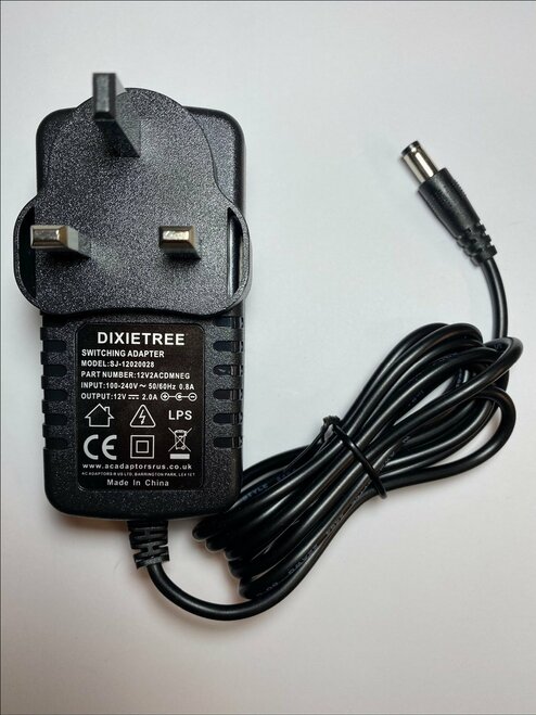 12V 1A 1.5A 2.0A AC-DC Switching Adaptor Power Supply Negative Centre Polarity 12V 1A 1.5A 2.0A AC-DC Switching Adaptor Power Supply Negative Centre Polarity
