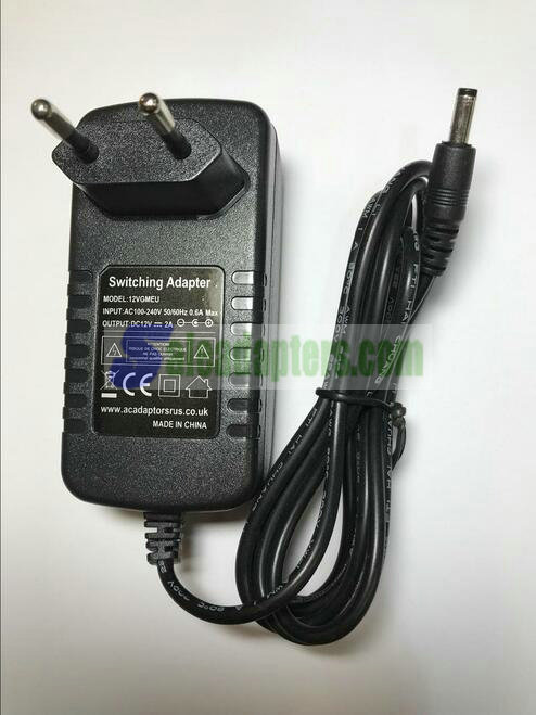 Wharfedale PDO8712 PD08712 Portable DVD Player Mains Charger AC Adaptor EU Plug Wharfedale PDO8712 PD08712 Portable DVD Player Mains Charger AC Adaptor EU Plug