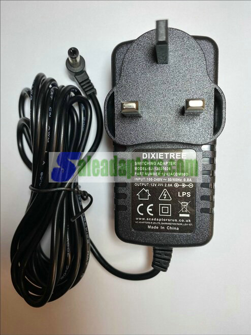 12V WESTERN DIGITAL WDG2NC20000 WDG2NC20000A HARD DRIVE AC ADAPTOR POWER SUPPLY 12V WESTERN DIGITAL WDG2NC20000 WDG2NC20000A HARD DRIVE AC ADAPTOR POWER SUPPLY