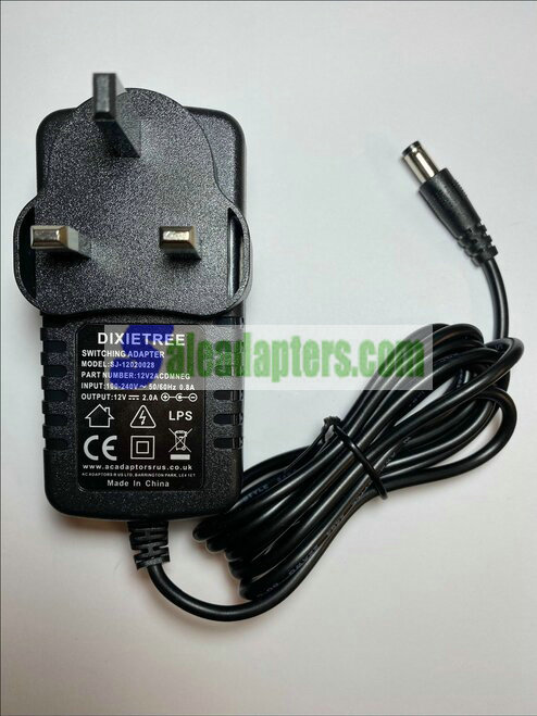 12V ROLAND EM-20 EM-25 EM-25D KEYBOARD AC ADAPTOR POWER SUPPLY CHARGER PLUG 12V ROLAND EM-20 EM-25 EM-25D KEYBOARD AC ADAPTOR POWER SUPPLY CHARGER PLUG