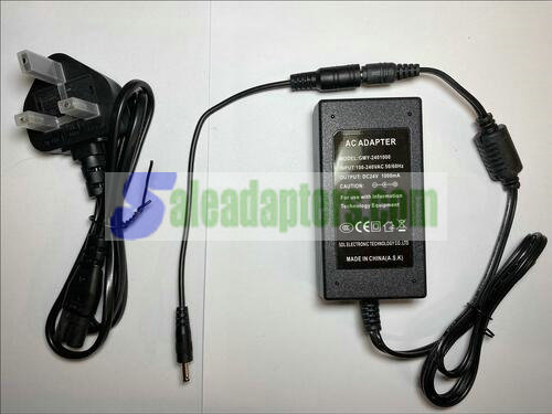 Replacement for DC 24V 1000mA AC Adaptor for model HG-T16C240100B Replacement for DC 24V 1000mA AC Adaptor for model HG-T16C240100B