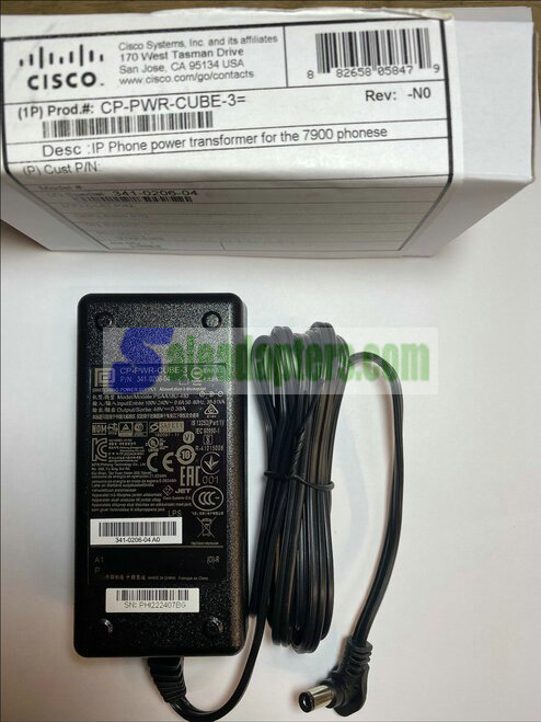 CP-PWR-CUBE-3 341-0206-04 PSAA18U-480 SWITCHING POWER SUPPLY 48V 0.38A PSU CP-PWR-CUBE-3 341-0206-04 PSAA18U-480 SWITCHING POWER SUPPLY 48V 0.38A PSU