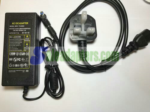 Replacement for 36VDC 1000mA 36V 1A YM36V1000PEU LED Driver 36W UK Plug Replacement for 36VDC 1000mA 36V 1A YM36V1000PEU LED Driver 36W UK Plug