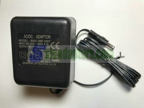 UK AC Adaptor 6V Charger for MAC ALLISTER MSD36 Li Lithium Ion Screwdriver UK AC Adaptor 6V Charger for MAC ALLISTER MSD36 Li Lithium Ion Screwdriver