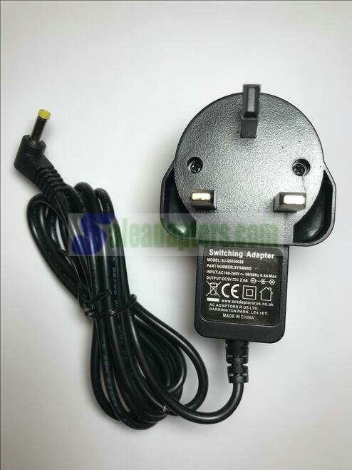 Replacement 5V AC-DC Adaptor for John Lewis Spectrum Duo II DAB Radio DB470-2 Replacement 5V AC-DC Adaptor for John Lewis Spectrum Duo II DAB Radio DB470-2