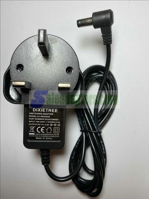 6V 2A AC-DC Switching Adaptor Power Supply for Nordic Track C7ZL Exercise Bike 6V 2A AC-DC Switching Adaptor Power Supply for Nordic Track C7ZL Exercise Bike