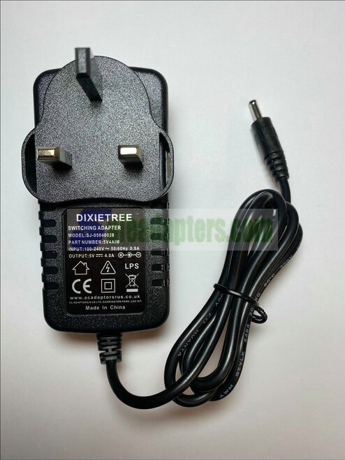 Replacement for 5V 2.6A AC-DC Switching Adaptor Power Supply model SYS1357-1305 Replacement for 5V 2.6A AC-DC Switching Adaptor Power Supply model SYS1357-1305