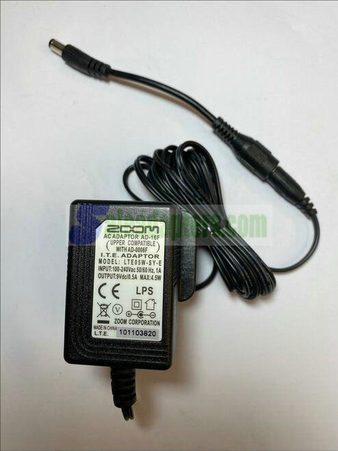 9V Negative Power Switching Adapter for Danelectro French Toast Effects Pedal 9V Negative Power Switching Adapter for Danelectro French Toast Effects Pedal
