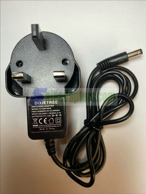 9V Negative Polarity AC-DC Adaptor for Brother PT-6100, PT-7100 Label Printer 9V Negative Polarity AC-DC Adaptor for Brother PT-6100, PT-7100 Label Printer