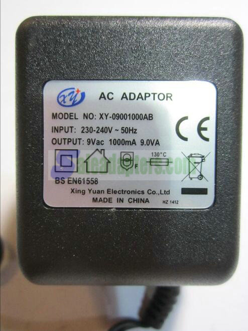 UK Replacement AC/AC 9V 1A OEM AC Adaptor Model AA-091ABN UK Replacement AC/AC 9V 1A OEM AC Adaptor Model AA-091ABN