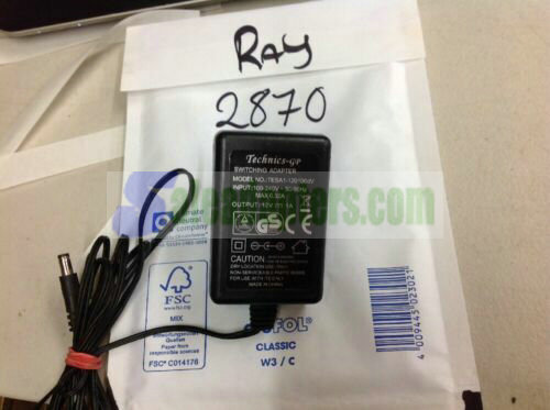 Genuine TECHNICS-GP SWITCHING ADAPTOR TESA1-120100dV 12V 1A EU Power Supply Genuine TECHNICS-GP SWITCHING ADAPTOR TESA1-120100dV 12V 1A EU Power Supply