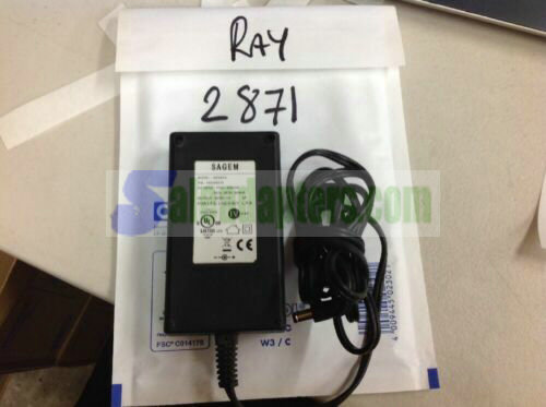 Genuine SAGEM Adapter AD5632 189559410 8VDC 3A Power Supply Genuine SAGEM Adapter AD5632 189559410 8VDC 3A Power Supply