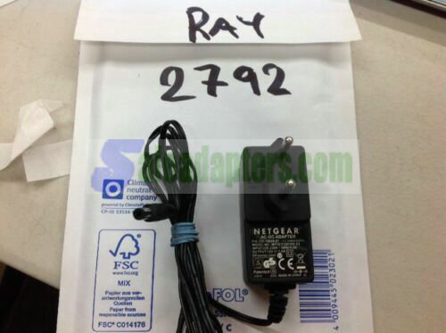 Genuine NETGEAR AC-DC ADAPTER 332-10068-01 MV12-Y120100-C5 12V 1A Adaptor Genuine NETGEAR AC-DC ADAPTER 332-10068-01 MV12-Y120100-C5 12V 1A Adaptor