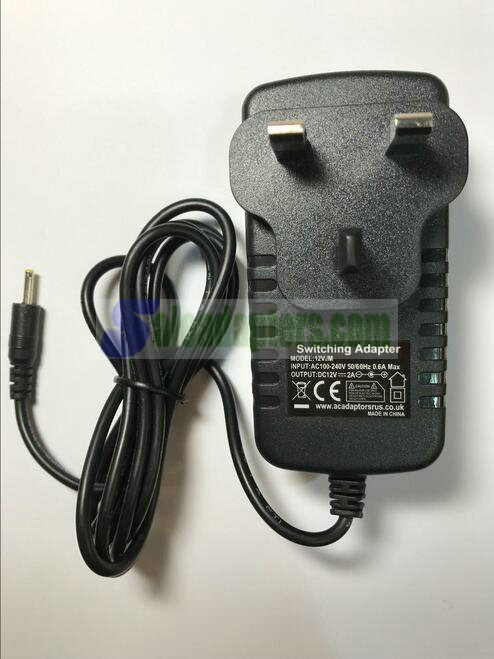 Hannspree HANNSpad SN10T1 Android Tablet 12V Mains AC Adaptor Power Supply Hannspree HANNSpad SN10T1 Android Tablet 12V Mains AC Adaptor Power Supply
