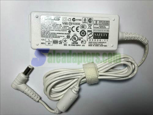 Asus Loader ADP-40PH AB 090506-11 R33030 19V 2.1A Adapter for Laptop White Asus Loader ADP-40PH AB 090506-11 R33030 19V 2.1A Adapter for Laptop White