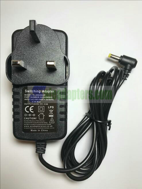 Replacement 9V AC-DC Switching Adaptor for Philips Portable DVD Player Pd9030/37 Replacement 9V AC-DC Switching Adaptor for Philips Portable DVD Player Pd9030/37