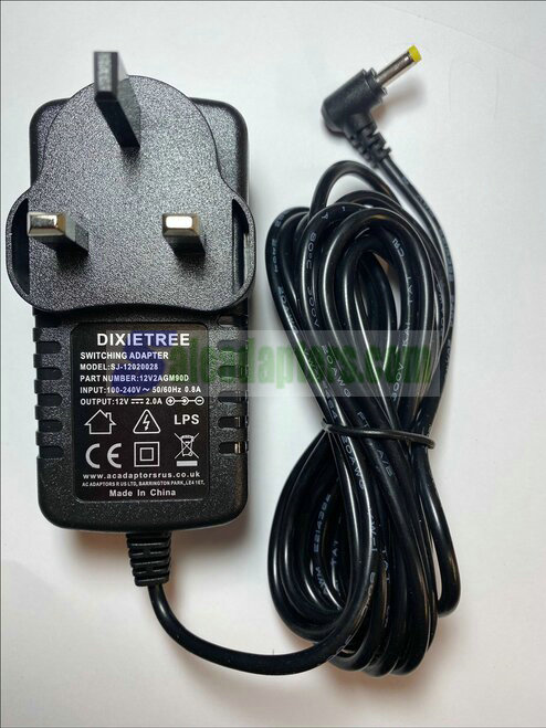 Replacement 12V 2A AC-DC Switching Adaptor Charger for Viglen Chromebook 11 Replacement 12V 2A AC-DC Switching Adaptor Charger for Viglen Chromebook 11