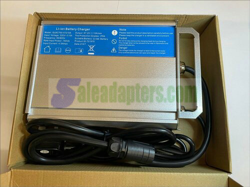 Replacement 67.2V 10A for model P/N: 21700-YQ2A-1400 Lithium Battery Charger Replacement 67.2V 10A for model P/N: 21700-YQ2A-1400 Lithium Battery Charger