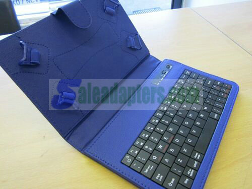 Blue Bluetooth Keyboard Carry Case 7-inch Yarvik TAB275EUK GoTab Ion TAB275 Blue Bluetooth Keyboard Carry Case 7-inch Yarvik TAB275EUK GoTab Ion TAB275
